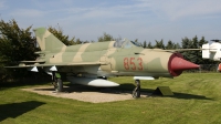 Photo ID 27198 by Jörg Pfeifer. East Germany Air Force Mikoyan Gurevich MiG 21bis, 853