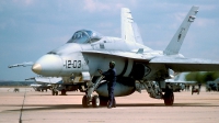 Photo ID 242236 by Carl Brent. Spain Air Force McDonnell Douglas C 15 Hornet EF 18A, C 15 45