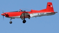 Photo ID 242894 by Aldo Bidini. Switzerland Air Force Pilatus NCPC 7 Turbo Trainer, A 937