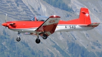Photo ID 242895 by Aldo Bidini. Switzerland Air Force Pilatus NCPC 7 Turbo Trainer, A 940