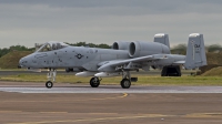 Photo ID 248002 by Niels Roman / VORTEX-images. USA Air Force Fairchild A 10C Thunderbolt II, 78 0651