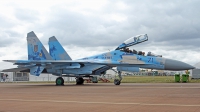 Photo ID 249111 by Peter Fothergill. Ukraine Air Force Sukhoi Su 27UB1M, B 1831M1