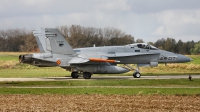 Photo ID 27919 by mark van der vliet. Spain Air Force McDonnell Douglas F A 18A Hornet, C 15 79