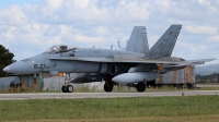 Photo ID 253606 by Stamatis Alipasalis. Spain Air Force McDonnell Douglas C 15 Hornet EF 18A, C 15 40