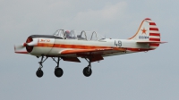 Photo ID 255474 by Johannes Berger. Private Dutch Thunder Yaks Yakovlev Yak 52 Bacau, PH DTW