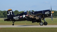 Photo ID 256586 by David F. Brown. Private Private Vought F4U 4 Corsair, N713JT