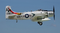 Photo ID 258893 by David F. Brown. Private Warbird Aircraft LLC Douglas A 1H Skyraider AD 6, NX39606