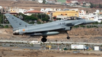 Photo ID 260293 by Luis Miguel Rodriguez. Spain Air Force Eurofighter C 16 Typhoon EF 2000S, C 16 62 10047