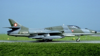 Photo ID 28952 by Joop de Groot. Switzerland Air Force Hawker Hunter T68, J 4204