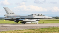Photo ID 262044 by Milos Ruza. Netherlands Air Force General Dynamics F 16BM Fighting Falcon, J 210