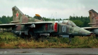 Photo ID 29493 by Sven Zimmermann. Russia Air Force Mikoyan Gurevich MiG 27, 01 BLUE