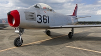 Photo ID 268403 by Fernando Sousa. Portugal Air Force North American F 86F Sabre, 5361