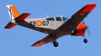 Photo ID 272010 by Rafael Alvarez Cacho. Spain Air Force Beech E 24A Bonanza F33C, E 24A 07