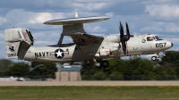 Photo ID 272661 by David F. Brown. USA Navy Grumman E 2C II Hawkeye, 165812