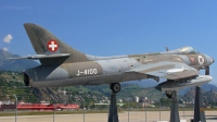 Photo ID 30068 by Markus Schrader. Switzerland Air Force Hawker Hunter F58, J 4100