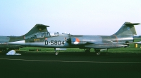 Photo ID 34731 by Arie van Groen. Netherlands Air Force Lockheed TF 104G Starfighter, D 5804