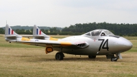 Photo ID 36430 by Milos Ruza. Private Private De Havilland DH 115 Vampire T 11, WZ507