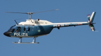 Photo ID 39081 by Roberto Bianchi. Italy Polizia Agusta Bell AB 206C 1 JetRanger, MM80738