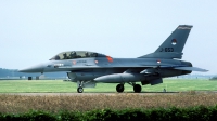 Photo ID 43902 by Joop de Groot. Netherlands Air Force General Dynamics F 16B Fighting Falcon, J 653