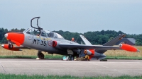 Photo ID 53356 by Eric Tammer. Belgium Air Force Fouga CM 170R Magister, MT 35