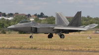 Photo ID 69773 by Rob Hendriks. USA Air Force Lockheed Martin F 22A Raptor, 06 4126