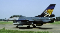 Photo ID 78667 by Joop de Groot. Netherlands Air Force General Dynamics F 16B Fighting Falcon, J 068
