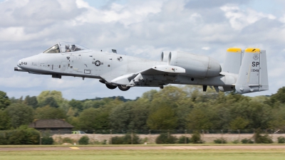 Photo ID 79893 by Gertjan Stienstra - mil-aircraftspotting. USA Air Force Fairchild A 10C Thunderbolt II, 82 0649