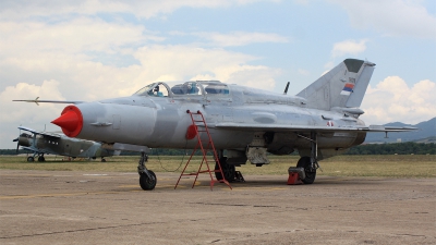 Photo ID 80028 by Georgi Petkov. Serbia Air Force Mikoyan Gurevich MiG 21UM, 16178