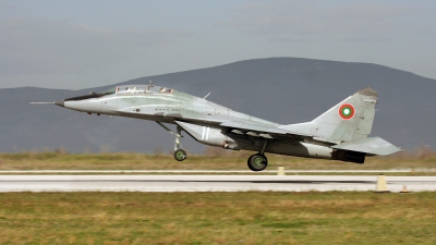 Photo ID 80132 by Kostas D. Pantios. Bulgaria Air Force Mikoyan Gurevich MiG 29UB 9 51, 11
