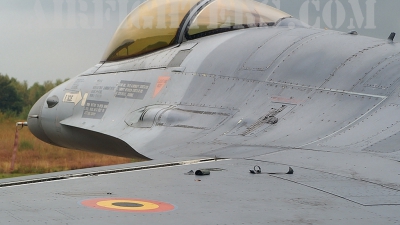 Photo ID 10077 by frank van de waardenburg. Belgium Air Force General Dynamics F 16A Fighting Falcon, FA 16
