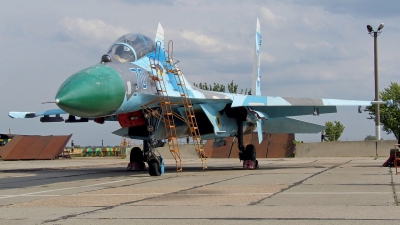 Photo ID 80577 by Medvedenko Oleg. Ukraine Air Force Sukhoi Su 27UB,  