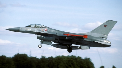 Photo ID 80965 by Joop de Groot. Denmark Air Force General Dynamics F 16A Fighting Falcon, E 602