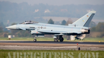 Photo ID 10252 by Jörg Pfeifer. Germany Air Force Eurofighter EF 2000 Typhoon S, 30 40