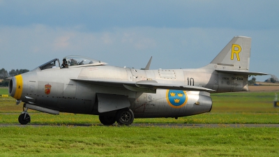 Photo ID 81266 by Kurt Saxkjær. Sweden Air Force Saab J29F Tunnan, SE DXB