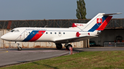 Photo ID 81466 by Andreas Zeitler - Flying-Wings. Slovakia Air Force Yakovlev Yak 40, OM BYL