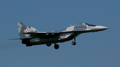 Photo ID 82111 by Pieter Stroobach. Poland Air Force Mikoyan Gurevich MiG 29A 9 12A, 54