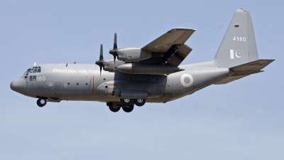 Photo ID 83022 by Niels Roman / VORTEX-images. Pakistan Air Force Lockheed C 130E Hercules L 382, 4180