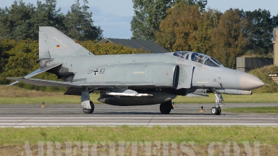 Photo ID 10456 by Klemens Hoevel. Germany Air Force McDonnell Douglas F 4F Phantom II, 37 93