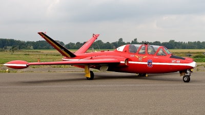 Photo ID 10486 by Guy Trips. Belgium Air Force Fouga CM 170 Magister, MT48