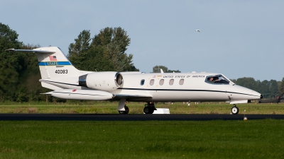 Photo ID 83068 by Lieuwe Hofstra. USA Air Force Learjet C 21A, 84 0083