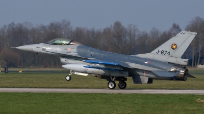 Photo ID 10548 by Rainer Mueller. Netherlands Air Force General Dynamics F 16AM Fighting Falcon, J 874