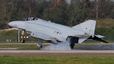 Photo ID 83668 by Rainer Mueller. Germany Air Force McDonnell Douglas F 4F Phantom II, 37 01