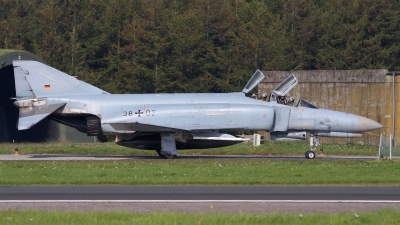 Photo ID 83518 by Jens Wiemann. Germany Air Force McDonnell Douglas F 4F Phantom II, 38 02