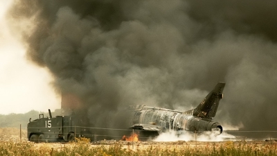 Photo ID 1059 by Paul Tiller. USA Air Force North American F 100 Super Sabre,  