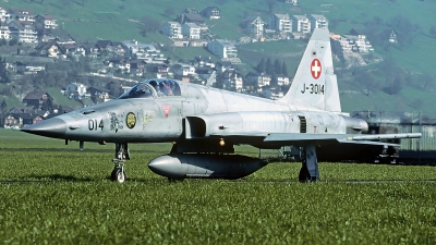 Photo ID 83697 by Carl Brent. Switzerland Air Force Northrop F 5E Tiger II, J 3014