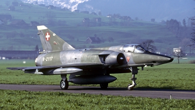 Photo ID 83750 by Carl Brent. Switzerland Air Force Dassault Mirage IIIRS, R 2117