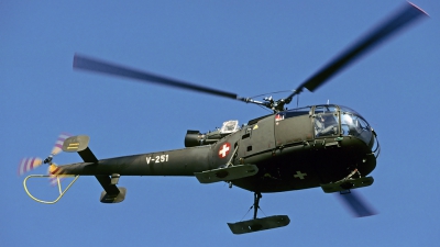 Photo ID 83979 by Carl Brent. Switzerland Air Force Aerospatiale SA 316B Alouette III, V 251