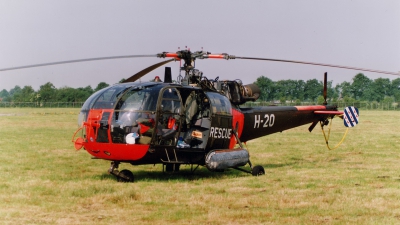 Photo ID 84152 by Jan Eenling. Netherlands Air Force Aerospatiale SA 316B Alouette III, H 20