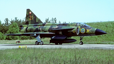 Photo ID 84187 by Carl Brent. Sweden Air Force Saab SH37 Viggen, 37921