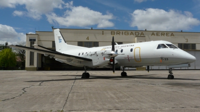 Photo ID 84415 by Martin Kubo. Argentina Air Force Saab SF 340B, T 33